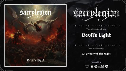 SACRYLEGION - Devil's Light | 2024 | Full Album |