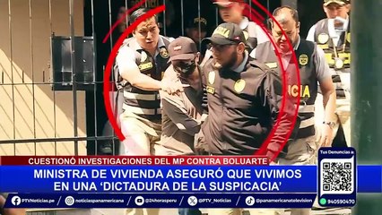 Ministro de Educación afirma que existiría un intento de "golpe de Estado" contra Dina Boluarte