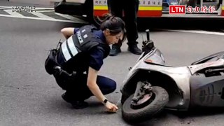 婦人疑病發不慎摔車 一度無呼吸心跳送醫搶救 (民眾提供)