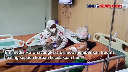 12 Korban Laka Bus Maut di Subang Jalani Perawatan dan Penanganan Trauma Healing