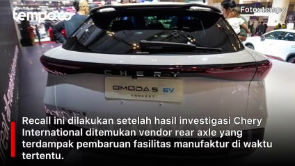 Chery Recall 420 Units of Omoda 5 in Indonesia 🚗: Find Out What's Wrong