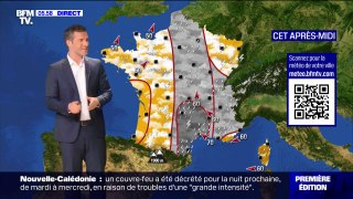 Un temps agité sur toute la France ce mardi, avec des averses sur une large partie du pays