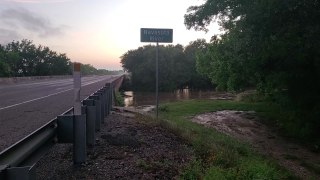 Limestone, TX Flood Footage