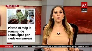 Sur de Tamaulipas pierde 10 mdp en seis meses por caída en remesas