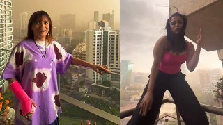 Mannara Chopra Ankita Lokhande Dance Troll In Mumbai Rain, Public Reaction...| Boldsky
