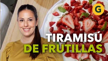 TIRAMISÚ de FRUTILLA por Estefanía Colombo | El Gourmet