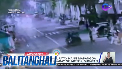 Nasagasaan ang isang lolo habang tumatawid | BT