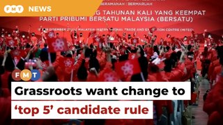 Bersatu grassroots want change to ‘top 5’ candidate rule after KKB setback, says source