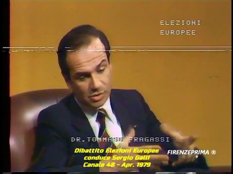 Dibattito elezioni europee - Sergio Galli - Canale 48 -  04 1977