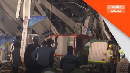 14 maut, 70 cedera akibat papan iklan runtuh di India