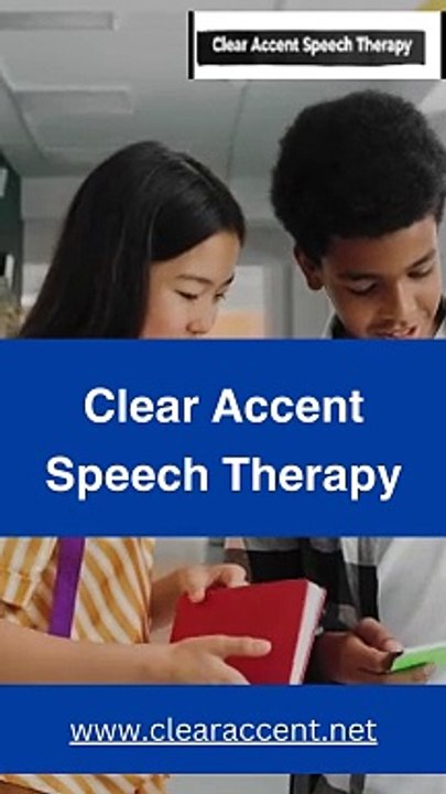 Unleashing Your Verbal Potential: Clearaccent's Speech Therapy Training In California