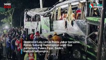 Polisi Tetapkan Sopir Bus Kecelakaan Maut Rombongan SMK Jadi Tersangka