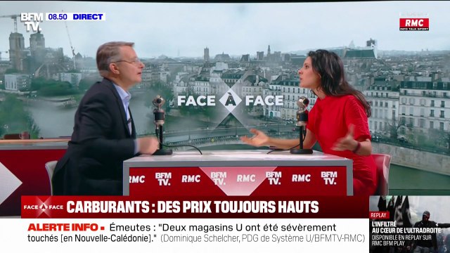 Dominique Schelcher, PDG de Système U, annonce des opérations à prix coûtant sur le carburant cet été