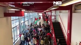 الجامعات الإيطالية تلتحق بركب الاحتجاجات المؤيدة للفلسطينيين