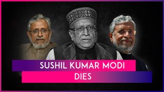 Sushil Kumar Modi Dies: Former Bihar CM Passes Away After Battling Cancer; PM Modi Expresses Grief
