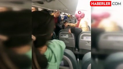 Türk Hava Yollarının uçağında saatlerce beklediler