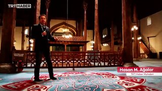 Anadolu'daki ahşap direkli ve tavanlı camilerin en büyüğü: Eşrefoğlu Camii