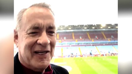 Tom Hanks cheers on Aston Villa in chaotic 3-3 draw against Liverpool