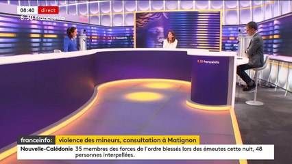 France Info 8h30 mardi 14 mai 2024 Marine Tondelier