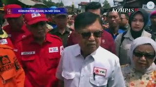 [FULL] Keterangan Jusuf Kalla saat Kunjungi Lokasi Banjir Lahar Dingin di Sumatera Barat