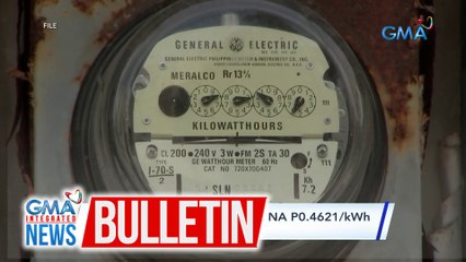 MERALCO, may taas-singil na P0.4621/kWh ngayong mayo | GMA Integrated News Bulletin