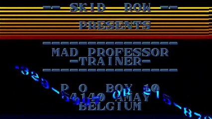 Amiga Cracktro - Mad Professor Mariarti by Skid Row