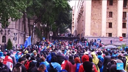 Georgia set to adopt 'foreign influence' bill despite mass protests