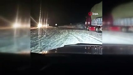 Mayıs ayında kar sürprizi! Sürücüler zor anlar yaşadı