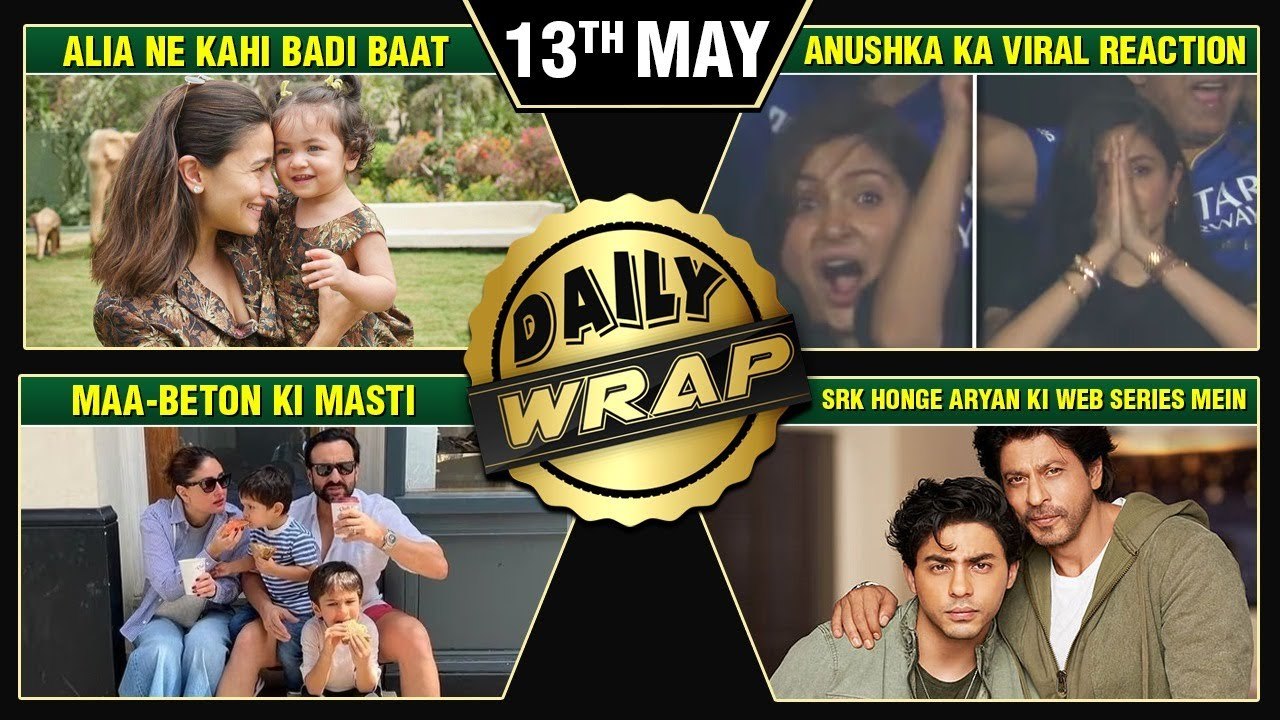Alia Don't Want Raha To Be Like Her, Anushka's Viral Reaction, Kareena's MASTI With Sons Top 10 News