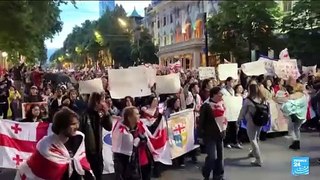 Géorgie : le pouvoir promet le vote de la loi sur 