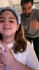 ساندرا ابنة معتصم النهار تحرج والدها بسبب نطقه