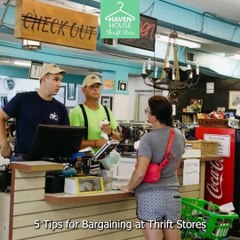 5 Tips for Bargaining at Thrift Stores