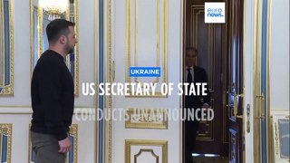 US Secretary of State visits Kyiv to reaffirm US support against Russia