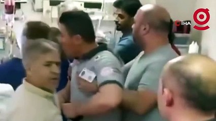 Yoğun bakımda acı haberi alan aile ortalığı birbirine kattı