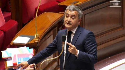 "L'alerte extrêmement grave" interrompt Gérald Darmanin à l'Assemblée nationale