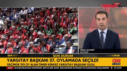 Yargıtay Başkanı 37. tur oylamasında belli oldu