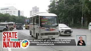 PUV Modernization / Transportation Strike