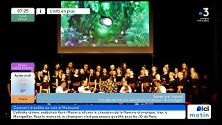 Ecoliers et collégiens de Mercurol en concert avec le quatuor Debussy