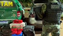 Homem com 20 munições de grosso calibre e R$ 514 mil em maconha é preso no Porto Camargo