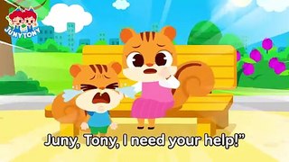 Don’t Cry and Tell Us How You Feel Feelings and Emotions Good Habit Songs for Kids JunyTony