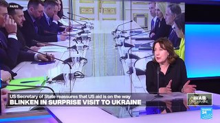 Antony Blinken in surprise visit to Ukraine as a demonstration of US 