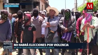 Violencia amenaza derecho al voto en Pantelhó, Chiapas