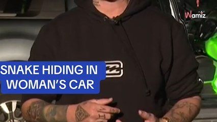Elle repère des traces étranges dans sa voiture : le reflet sur la banquette lui arrache un cri d'horreur (vidéo)