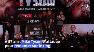 Le retour de Mike Tyson sur le ring, une 