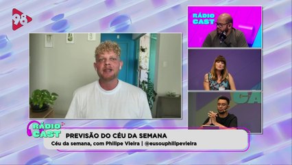 RÁDIO CAST | Previsão do céu da semana - 12 a 18/05/2024
