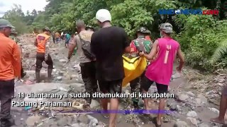 Banjir Bandang Sumbar, Tim SAR Temukan Korban di Aliran Sungai Batang Anai