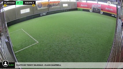 Faute de Teddy Iglesias - CLAN CAMPBELL