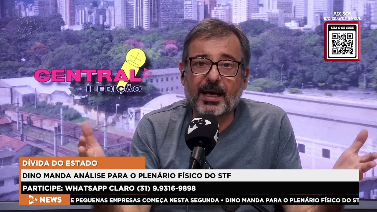 CENTRAL 98 | RS poderá ficar 2 anos sem pagar dívida com união