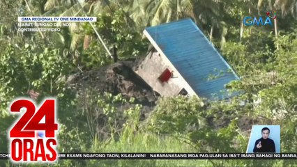 Halos 200 pamilya, nawalan ng tirahan dahil sa pagguho | 24 Oras