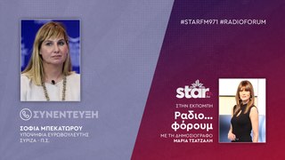 Η Υποψήφια Ευρωβουλευτής ΣΥΡΙΖΑ, Σοφία Μπεκατώρου στον STARFM